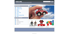 Desktop Screenshot of girls.org